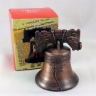Liberty Bell Coppertone Metal Souvenir from Gettysburg PA in Original Box