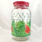 Sun Tea Beverage Dispenser Spout Watermelon Field Gallon Plastic Pour Lid Handle