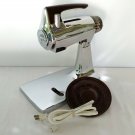 Sunbeam Mixmaster 1-8B Mirror Chrome Mixer w/ Power Cord & Turntable ~ BASE ONLY