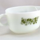 Pyrex 77 Crazy Daisy Spring Blossom Milk Glass Gravy Boat