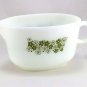 Pyrex 77 Crazy Daisy Spring Blossom Milk Glass Gravy Boat