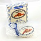 Longaberger Ribbon Tie On Ceramic Welcome Accessory Basket Trim