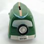 Beachcombers Green Woody Station Wagon Coin Piggy Bank 2011 Ceramic w/ Surfboard