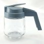 Gemco Restaurant Ware Mini Creamer 4 oz Blue Top Made in the USA