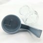 Gemco Restaurant Ware Mini Creamer 4 oz Blue Top Made in the USA