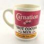 Carnation Hot Cocoa Mix Mug Vintage Just Add Hot Water 10oz Cup
