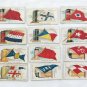 Ogden's Tobacco Cards Steamship Flag Vintage 1900s Mixed Lot of 12