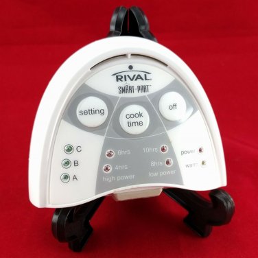 Rival SP100 Smart Part Crock Pot Cooker Timer Programmable Auto Shut Off