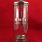 King Research Barbicide Disinfecting Jar w/ Stainless Steel Retrieval Basket