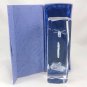 Coast Guard Etched Logo Art Statue Crystal Clear Paperweight by KYS w/ Case