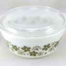 Pyrex 472 Crazy Daisy 1½ Pint Spring Blossom Mixing Bowl & 470-C Lid