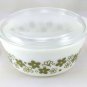 Pyrex 472 Crazy Daisy 1&Acirc;&frac12; Pint Spring Blossom Mixing Bowl & 470-C Lid