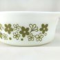 Pyrex 472 Crazy Daisy 1½ Pint Spring Blossom Mixing Bowl & 470-C Lid
