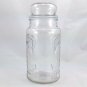 Planters Peanuts Apothocary Jar 75th Anniversary Commerative Vintage 1981