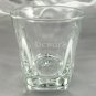 Dewar's Lowball Tumbler Heavy Pentagon Base Glass 7oz w/ Etched Logo