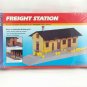 Life Like Trains FREIGHT STATION 1353 ~ HO Scale Scenic Kit ~ Factory Sealed