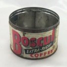 Vintage BOSCUL New Jersey Coffee 1lb Tin Can ~ Made in the USA