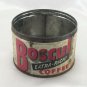 Vintage BOSCUL New Jersey Coffee 1lb Tin Can ~ Made in the USA