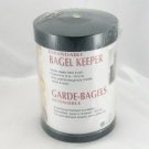 Expandable Bagel Keeper Clear Plastic 8"-14" x 5.5" Doughnuts Breadsticks Pastas