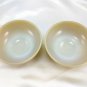 Fire King Rib Base Bowls 5" Vintage Olive Green Cereal Chili Serving