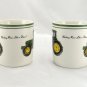 John Deere Tractor Coffee Mugs Licensed by Gibson Ceramic 10oz ~ Lot of 2