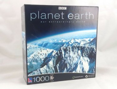Mount Everest Himalayas from BBC Planet Earth Mountains 1000 Piece New Unopened