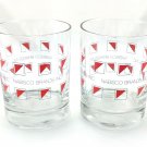 Nabisco Brands Glass Tumblers Vintage Heavy Base 12 oz Glasses Set of 2