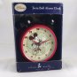 Disney Mickey Mouse Twin Bell Quartz Alarm Clock Battery Operated & Original Box