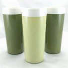 Vintage NFC Tumblers 10 Ounce 2 Avocado 1 Celery Mixed Lot of 3 Made in the USA