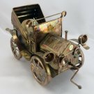 Tin Lizzie Music Box Faux Vintage Antiqued Brass plays Happy Days Are Here Again