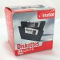 Imation Floppy Disks 1.44MB 2HD IBM Formatted ~ OPEN Box of 20 ~ Made in the USA