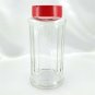 Anchor Hocking NutraSweet Embossed Jar Ribbed Sides w/ Dual Spoon or Pour Spout