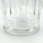 Anchor Hocking NutraSweet Embossed Jar Ribbed Sides w/ Dual Spoon or Pour Spout