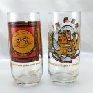 Burger King Wizard of Fries Burger Thing Vintage 1979 Promo Tumblers Made in USA