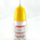 GEMCO Mustard Pump Dispenser Holder Vintage 1995 Made in the USA ~ NEW OLD STOCK