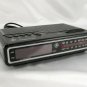 GE General Electric 7-4612BKB Red LED AM/FM Digital Clock Radio Vintage 1993