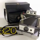 Polaroid 320 Automatic Land Camera for Instant Photography w/ Case & Manual
