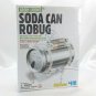 Soda Can Robug Robot 3647 Green Science by 4M KidzLabs FACTORY SEALED