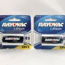 RAYOVAC Lithium Photo Batteries CRV3 ~ Expiration 2023 ~ Lot of 2 NOS