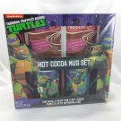 Teenage Mutant Ninja Turtles Hot Cocoa Mug Set TMNT with Nestles Hot Cocoa Mix