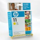 HP C4838A Genuine OEM #11 Yellow Ink Cartridge ~ Expired 06/2010