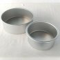 Wilton Tiered Aluminum Cake Pans 8" 6" Round x 3" Deep