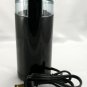 KRUPS 203 Coffee Bean Mill Grinder 200W Black w/ Blue Lid One Hand Push Button