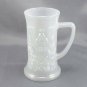Federal Glass Pub Stein Vintage Embossed Lusterware Tavern Scene Mug Made in USA