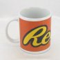Reese's Orange 10 oz Coffee Mug w/ Yellow & Brown Wraparound Logo by Galerie