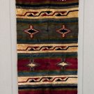 Native American Design Motif Soft Yarn Rug Wall Tapestry Reversible 47" x 27"