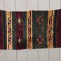 Native American Design Motif Soft Yarn Rug Wall Tapestry Reversible 47" x 27"