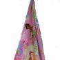 Disney Characters Mickey Cinderella & More Reversible Red or Pink Fleece Throw