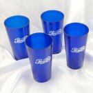 Cobalt Blue Pepsi~Cola Break Resistant Tumblers 16oz ~ Set of 4 ~ Made in USA