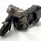 Vintage Motorcycle Metal Pencil Sharpener Bronze Tone ~ Moving Wheels & Steering
